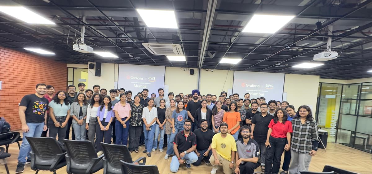 Speaker on stage at a conference.